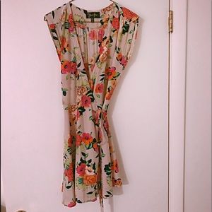 Yumi Kim floral wrap dress
